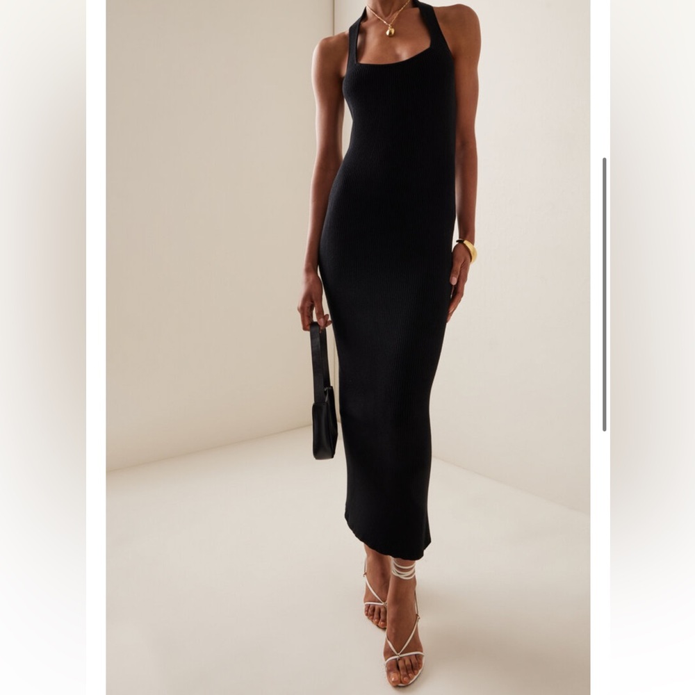 Yaitte Ribbed Maxi Dress